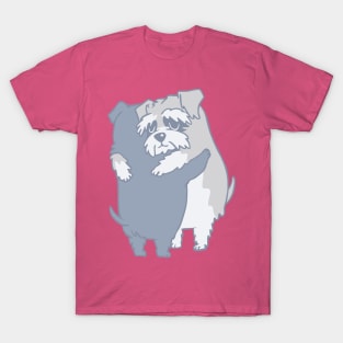 Schnauzer Hugs T-Shirt